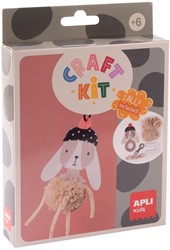 APLI - Craft Kit Pompom Konijntje