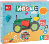 APLI - Mijn eerste houten Mozaïek (5 kaarten, 15 houten vorm