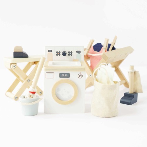 LTV - Wooden Dolls House Laundry Room - FSC 100%-2