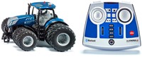 Siku New Holland T7.315 tractor 1:32 blauw metaal/kunststof afstandsbediening incl. Bluetooth afstandsbedieningsmodule met afneembare dubbele banden bediening via app mogelijk-3