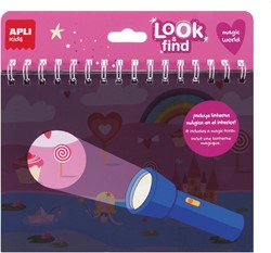 APLI - Boek Zoek & Vind Magic World 6 stuks