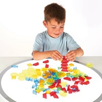 Tickit Doorschijnende holle patroonblokken-2