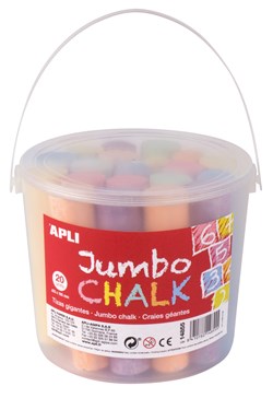 APLI - Jumbo Krijt Assortie 20 stuks