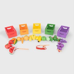 Tickit Houten Sorteerkratten Voor Fruit En Groenten