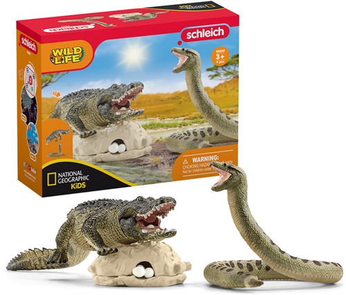Schleich Wild Life Gevaar in het moeras-2