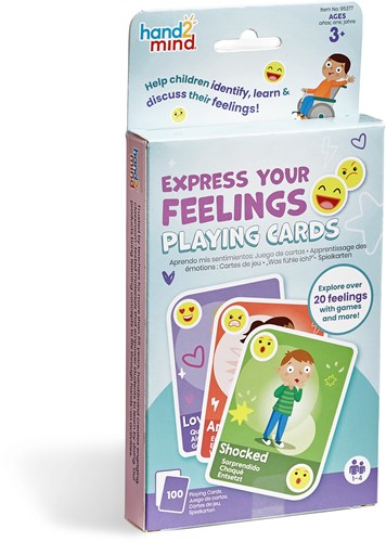 Learning Resources - Express Your Feelings Playing Cards