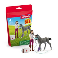 Schleich Horse Club Mrs. Kramer With Foal