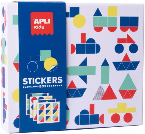 APLI - Sticker Box Geometrische Rijtuigen
