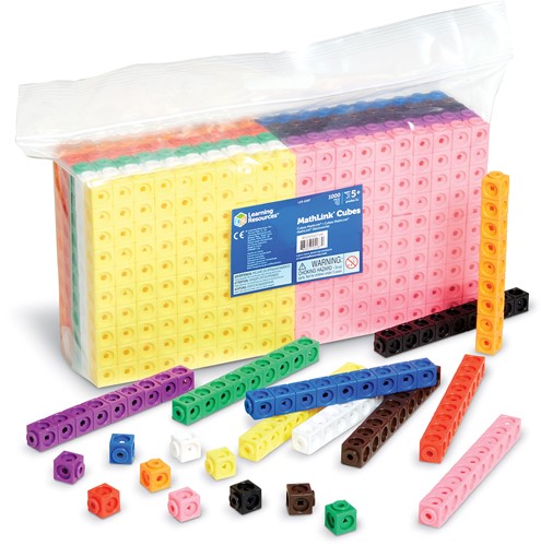 Learning Resources - Mathlink® Cubes, Set Of 1000