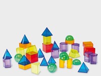 Tickit Doorschijnende geometrische vormen