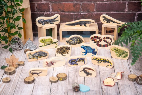 Tickit Houten Reptielen- En Amfibieënblokken-3