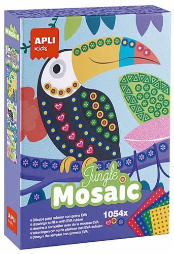 APLI - Set Mozaiek Bedrukte Jungle