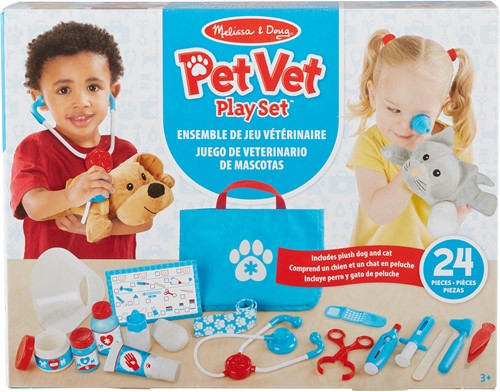 Melissa & Doug - Examine & Treat Pet Vet Playset