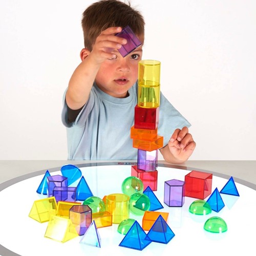 Tickit Doorschijnende geometrische vormen-2