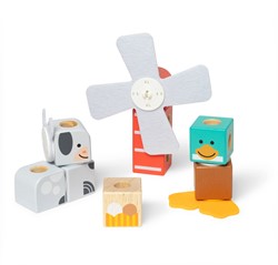 Melissa & Doug - Blockables Farm Friends Play Set (16pc)