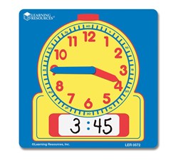 Learning Resources - Write & Wipe Student Clocks (Set of 10)