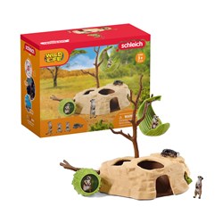 Schleich Wild Life Meerkat Hangout