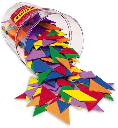 Learning Resources - 6-Colour Tangrams
