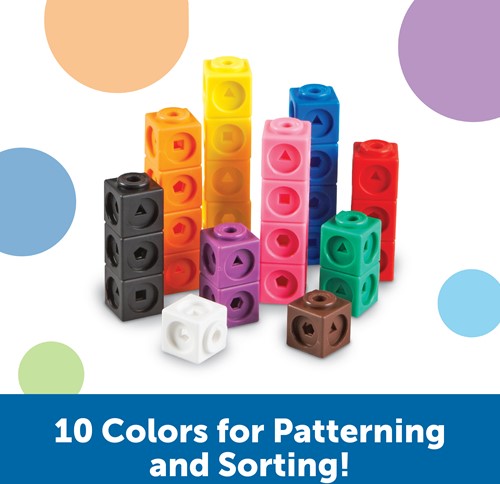 Learning Resources - MathLink® Cubes, Set of 100-2