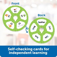 Learning Resources -  Skill Builders! Letter Quiz Wheel-2