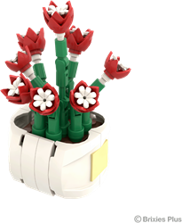 BRIXIES Plus Mini Bloem "Asia Dream" - 83 st