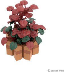 BRIXIES Plus Mini Bloem "Herfstbloem" - 102 st