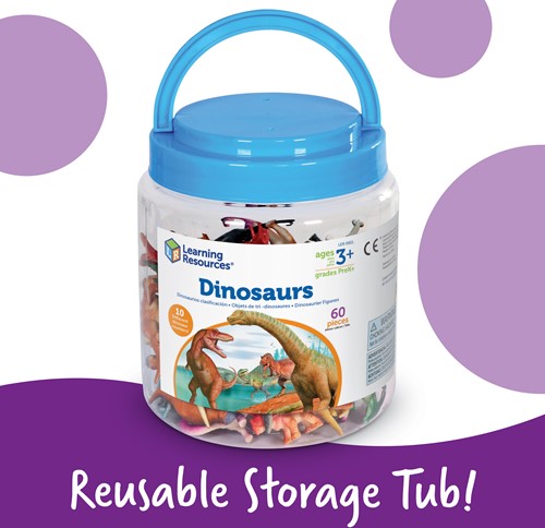 Learning Resources - Dinosaur Counters (Set of 60)-3