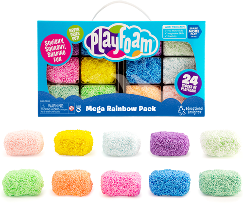 Learning Resources - Playfoam® Mega Rainbow Pack