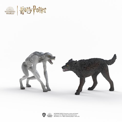 Schleich Harry Potter / Fantastic Beasts Werewolf vs. Animagus