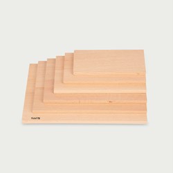 Tickit Natuurlijke Houten Architect Rechthoekige Panelen