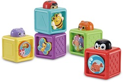 Vtech - Stapel & Ontdek Blokkenset / Cubes animaux surprises
