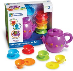 Learning Resources - Serving Shapes Tea Set