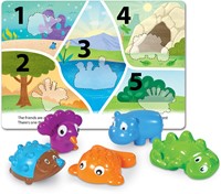 Learning Resources - Spike and Friends Colors & Counting Book Set-2