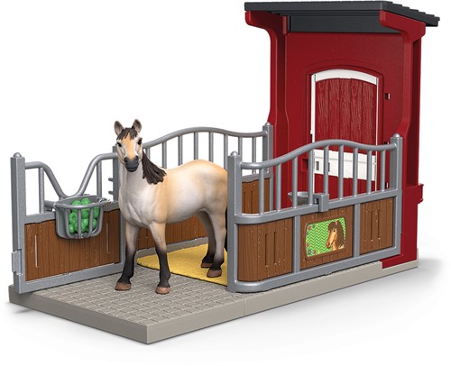 Schleich Farm World Ponybox With Mustang Mare