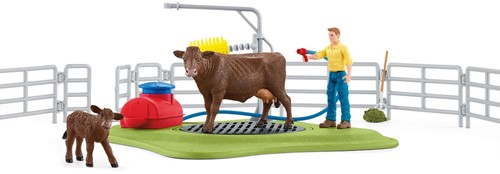 Schleich Farm World Koe wasstation