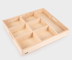 Tickit Houten Sorteerbak - 7-voudig