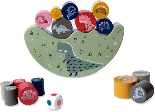 APLI - Balanceerspel dinosaurus hout-2