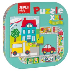 APLI - Stad XXL puzzel 20-delig 145mm (90x68cm)