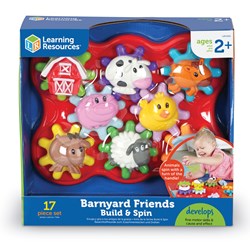Learning Resources - Barnyard Friends Build & Spin