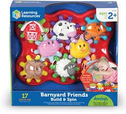 Learning Resources - Barnyard Friends Build & Spin