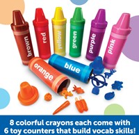 Learning Resources - Rainbow Sorting Crayons-3