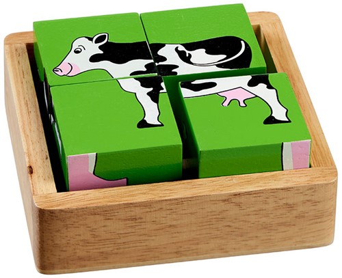 Lanka Kade - Blokpuzzel met boerderijdieren