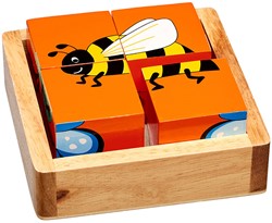 Lanka Kade - Blokpuzzel met Bijen