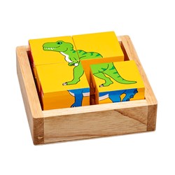 Lanka Kade - Blokpuzzel met Dinosaurussen