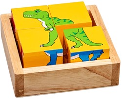 Lanka Kade - Blokpuzzel met Dinosaurussen