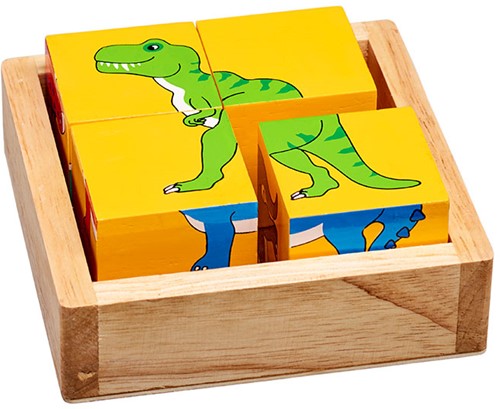 Lanka Kade - Blokpuzzel met Dinosaurussen