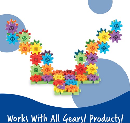 Learning Resources - Gears! Gears! Gears!® Deluxe Building Set (Set of 100)-3