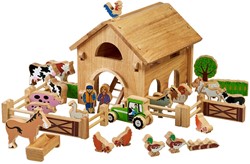 Lanka Kade - Luxe boerderij met schuur, tractor en 34 kleurrijke onderdelen