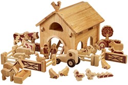 Lanka Kade - Deluxe boerderij met schuur, tractor en 34 natuurstukken