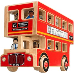 Lanka Kade - Deluxe Londense bus met 16 personen